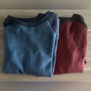 Bundle of 2 Raglan Sweatshirt NWOT